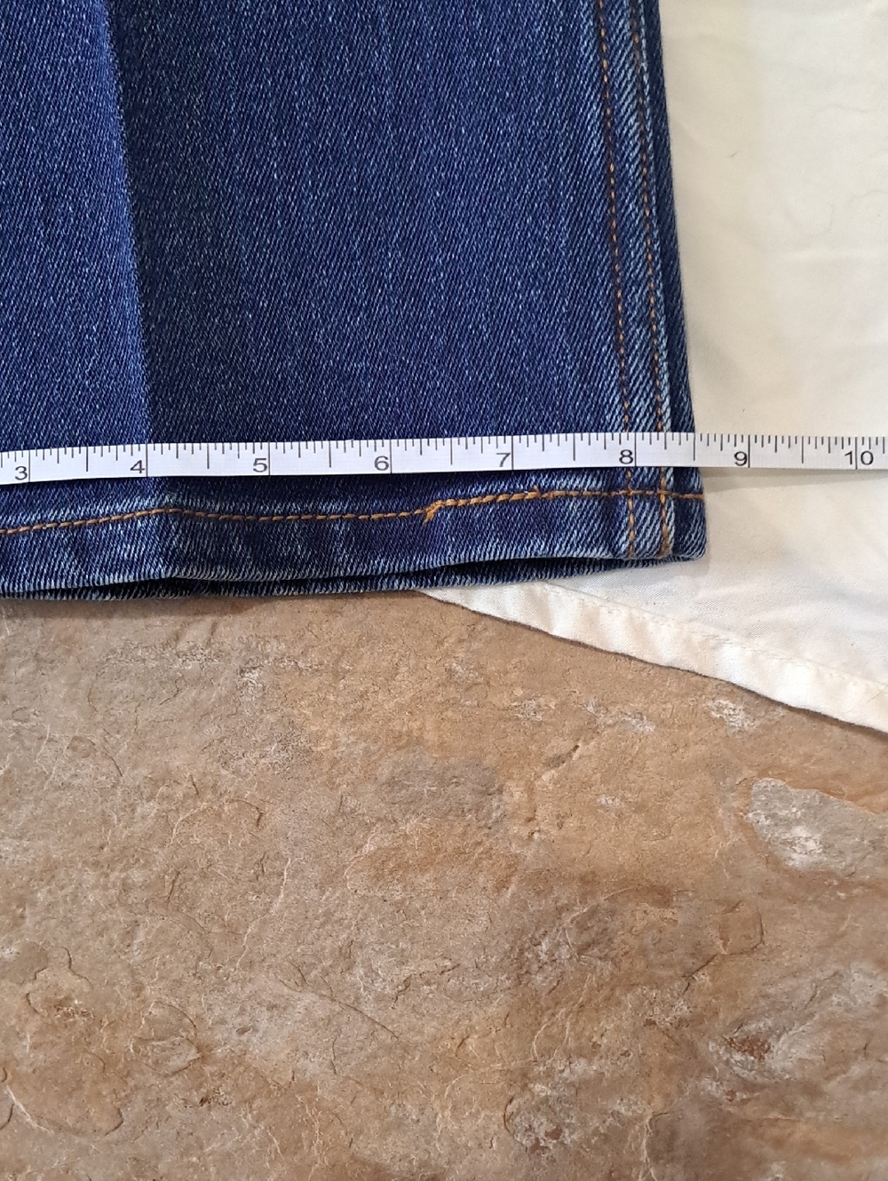 Levi's  517 Dark Blue Denim Jeans with Red Tab Bootcut - Picture 6 of 9